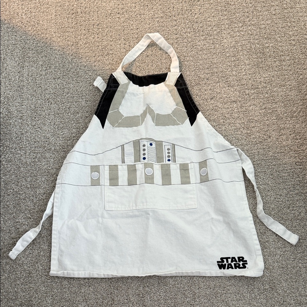Williams Sonoma Star Wars White Apron Children’s size